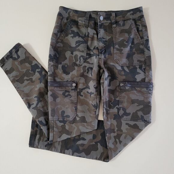 Estilo Camo Print Kancan Skinny Jeans - Picture 6 of 16